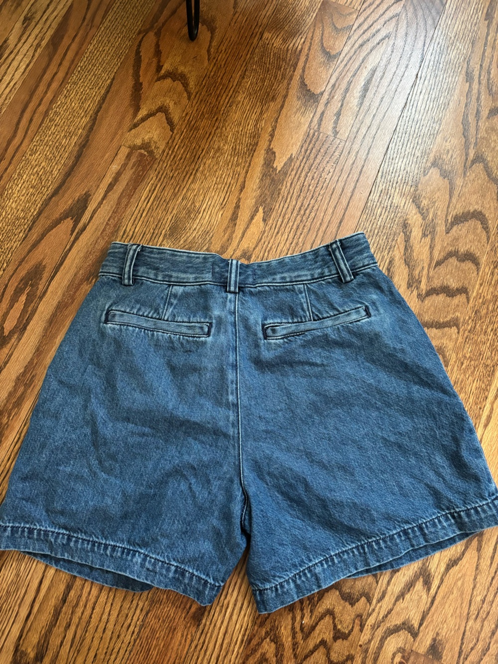 Madewell Harlow super wide leg jean short - Picture 4 of 7